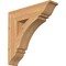Ekena Millwork Thorton Traditional Smooth Bracket, Western Red Cedar, 5 1/2"W x 24"D x 24"H BKT06X24X24THR01SWR - alternate 1